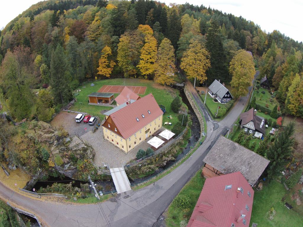 Penzion U Vyhlidky Chřibská エクステリア 写真