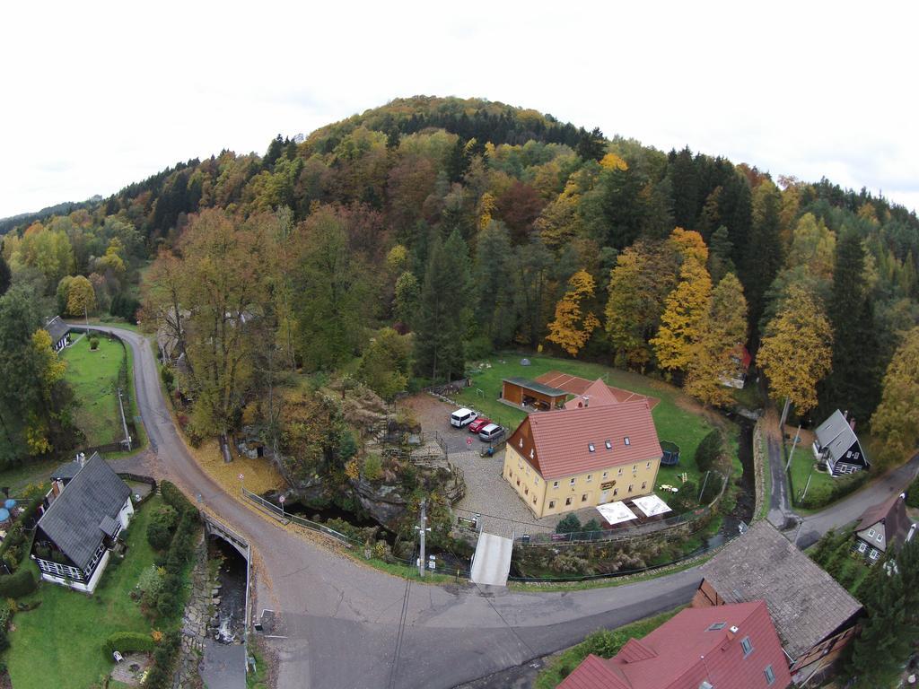 Penzion U Vyhlidky Chřibská エクステリア 写真